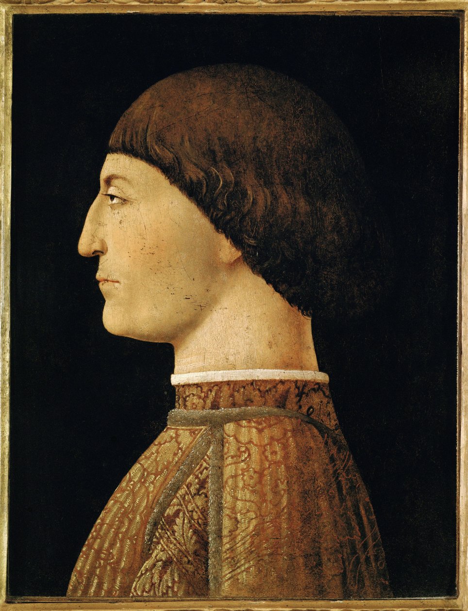Sigismondo Pandolfo Malatesta ... door Piero della Francesca