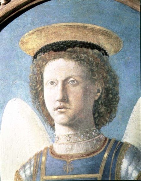 St. Michael (detail) door Piero della Francesca