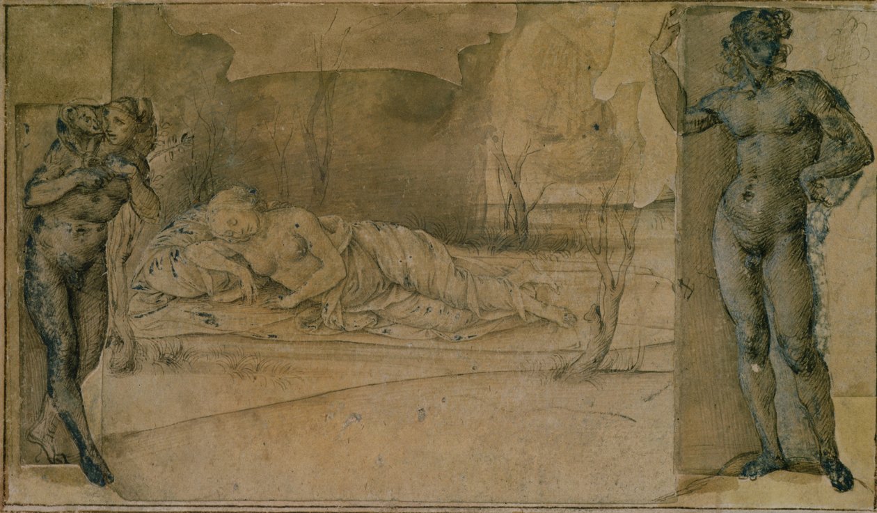 Ariadne verlaten door Piero di Cosimo
