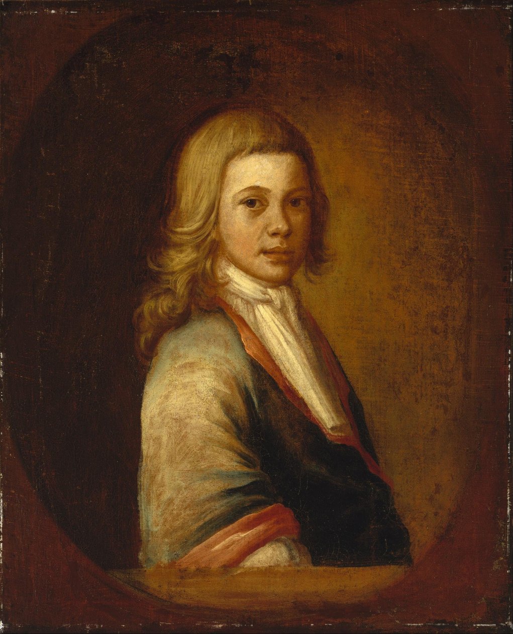 Portret van een Jongen door Pierpont Limner