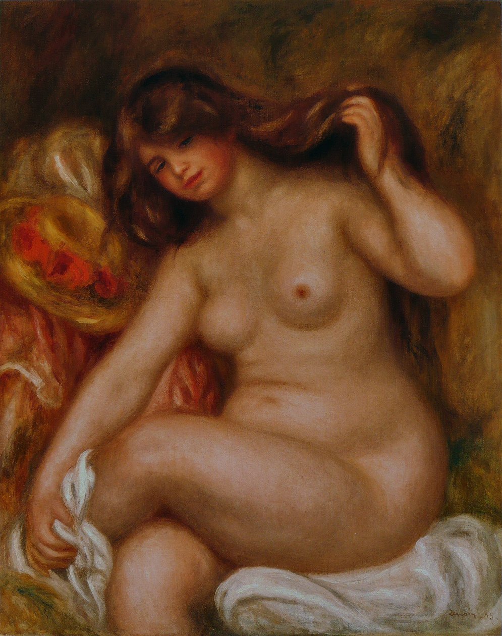 Bader door Pierre Auguste Renoir