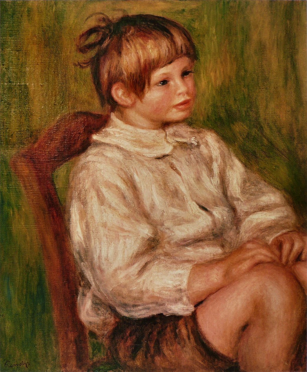 Coco (Claude Renoir) door Pierre Auguste Renoir