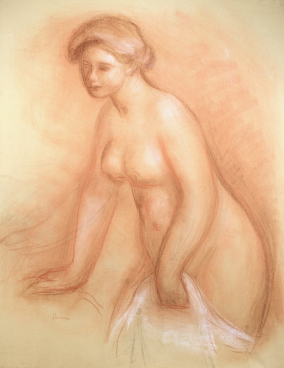 Grote Baadster, c.1885-86 door Pierre Auguste Renoir