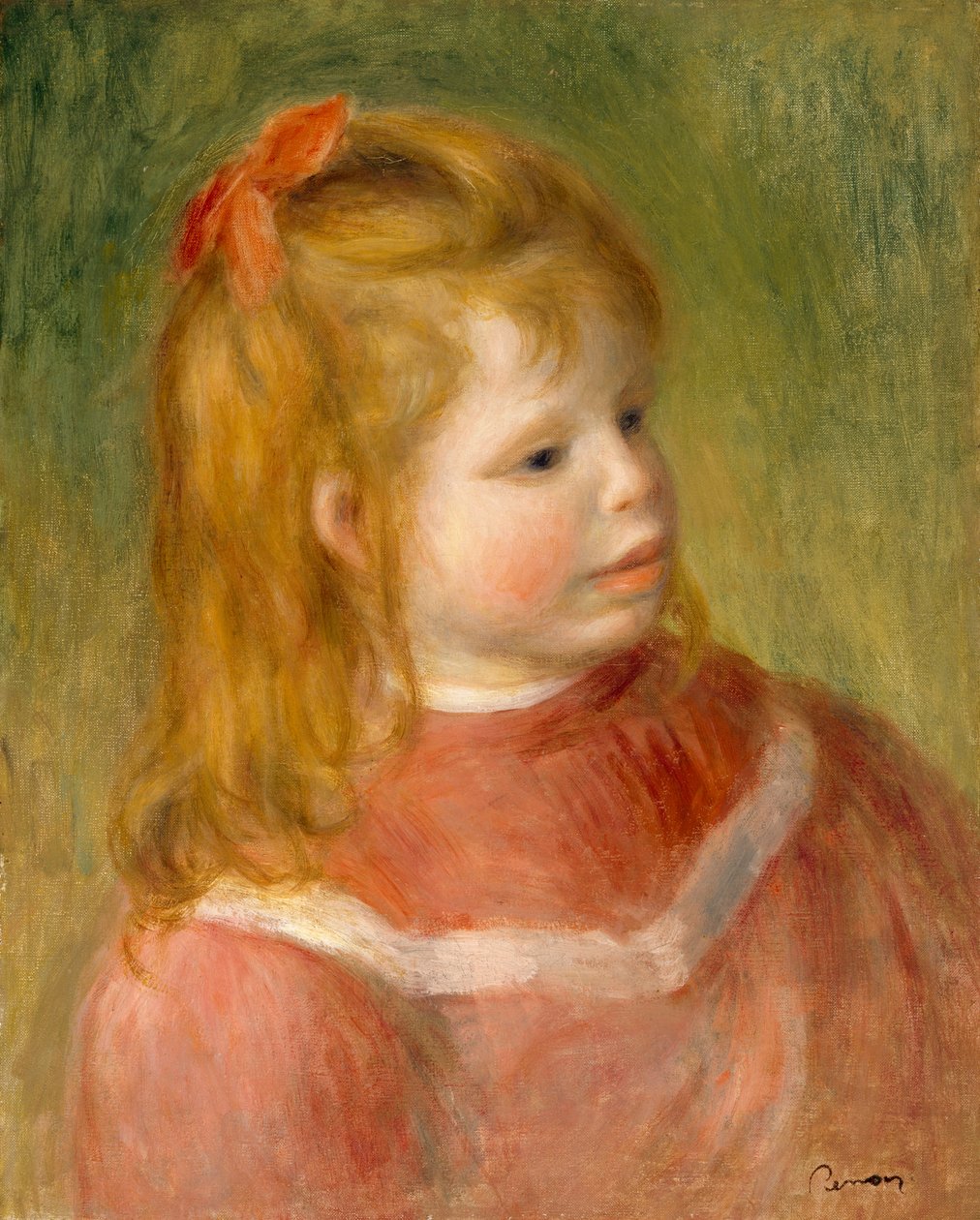 Portret van Jean door Pierre Auguste Renoir