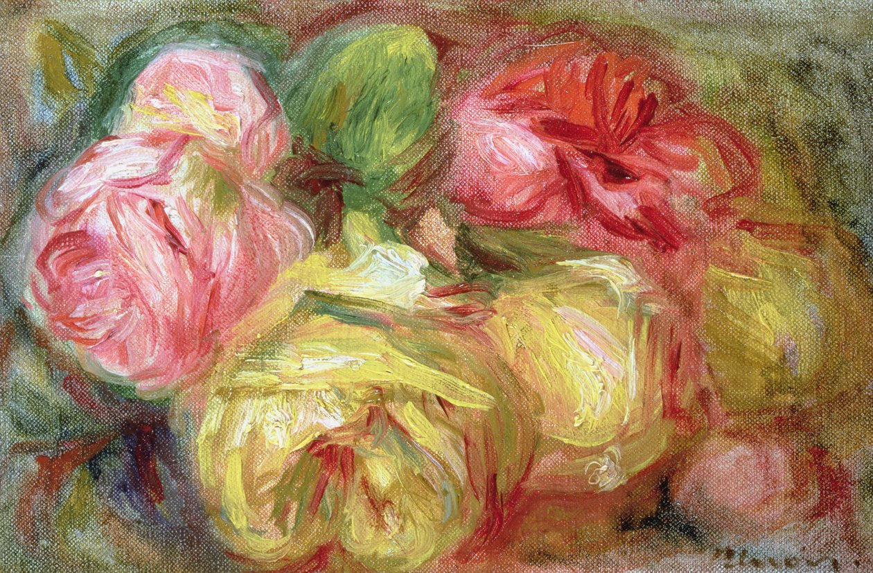 Rozen door Pierre Auguste Renoir