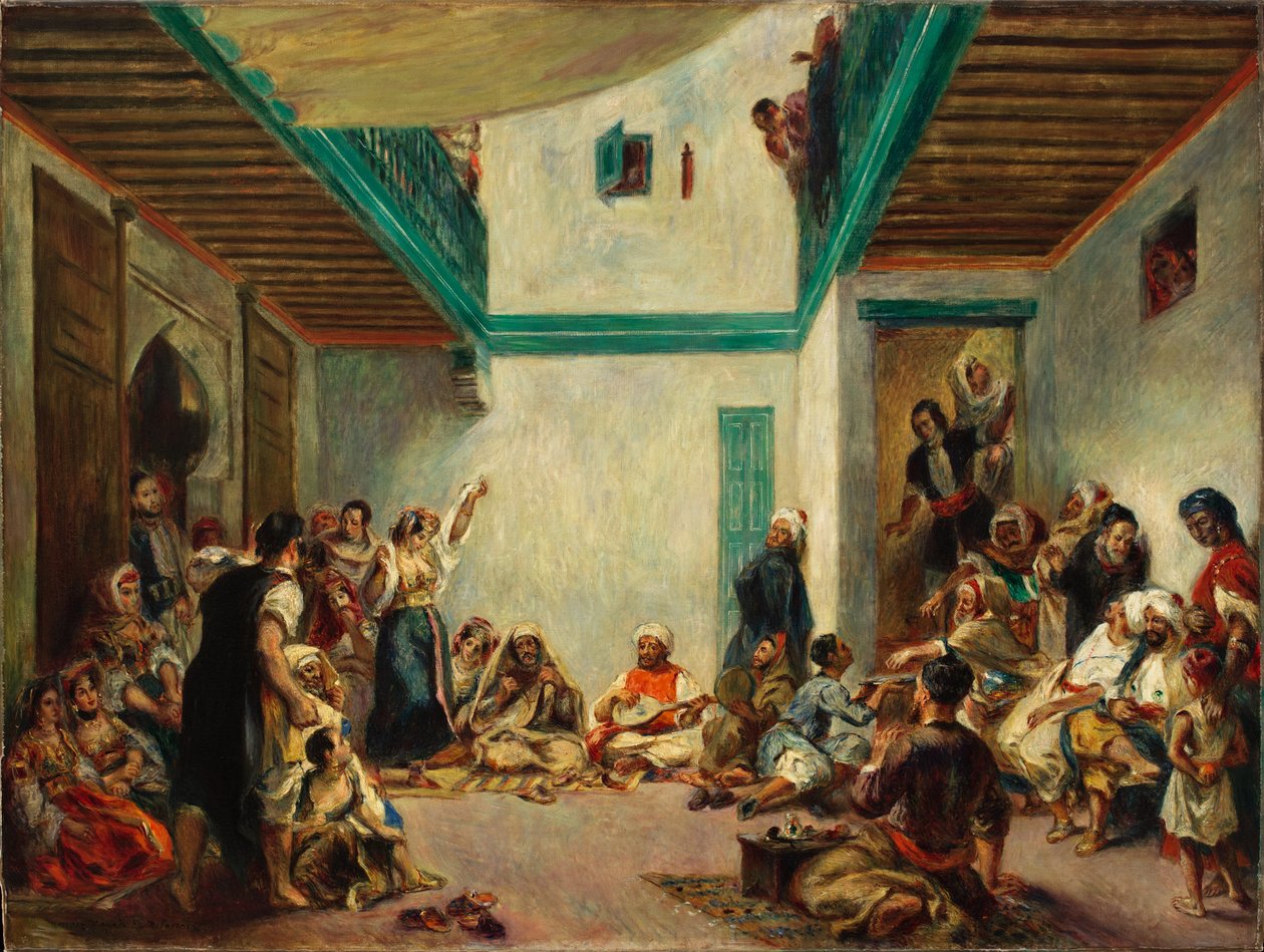 De Joodse Bruiloft door Pierre Auguste Renoir