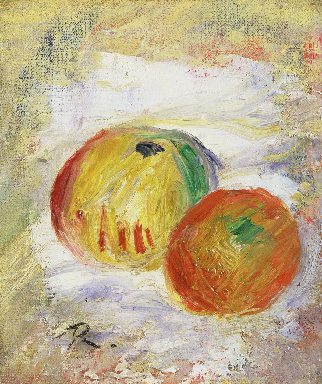 Twee appels (1875) door Pierre Auguste Renoir