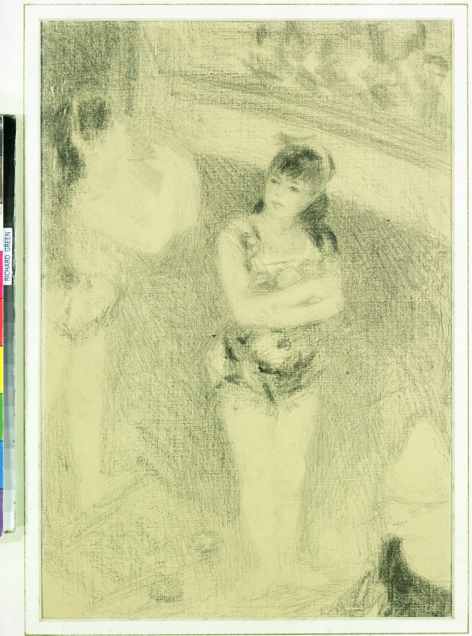 Twee Circusmeisjes door Pierre Auguste Renoir