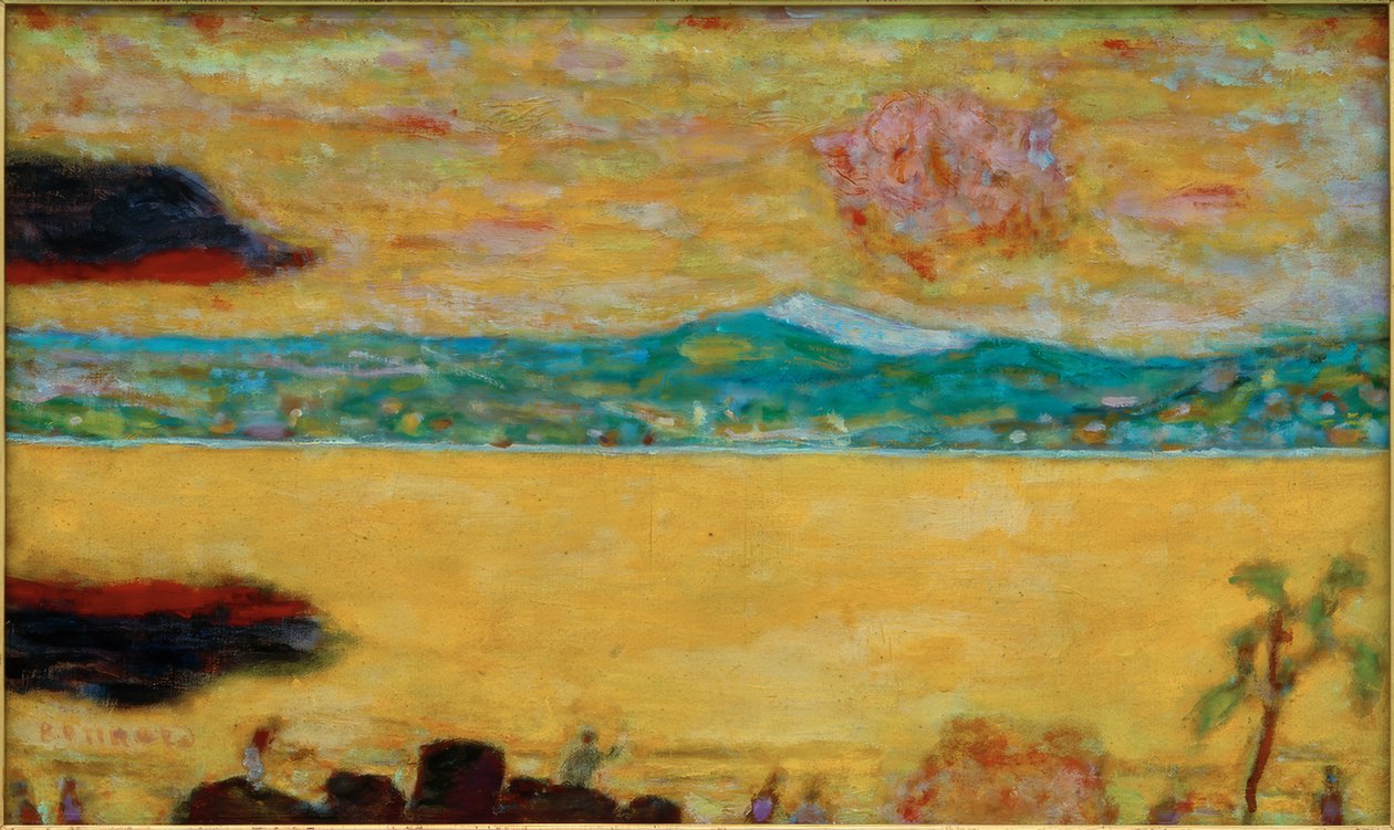 De Golf van Saint-Tropez door Pierre Bonnard
