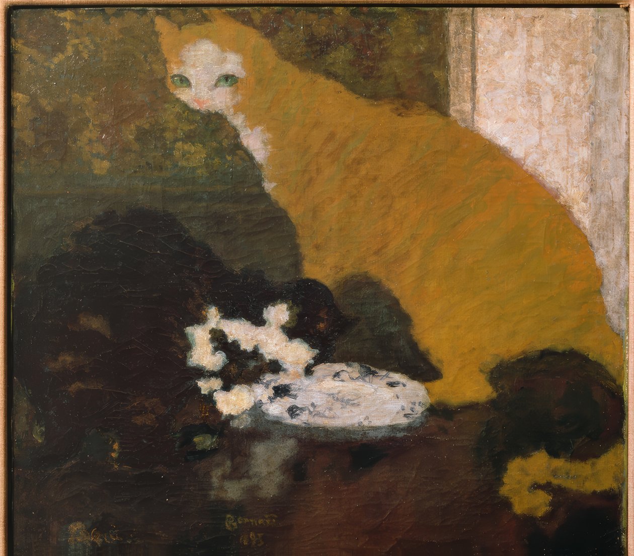 De katten door Pierre Bonnard