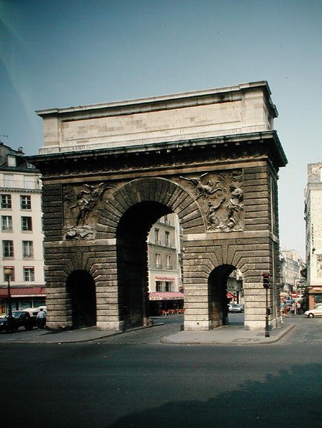 De Porte Saint-Martin, 1674 door Pierre Bullet