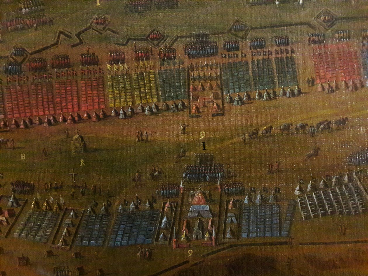 De Slag bij Zurawno (1676) door Pierre Denis Martin