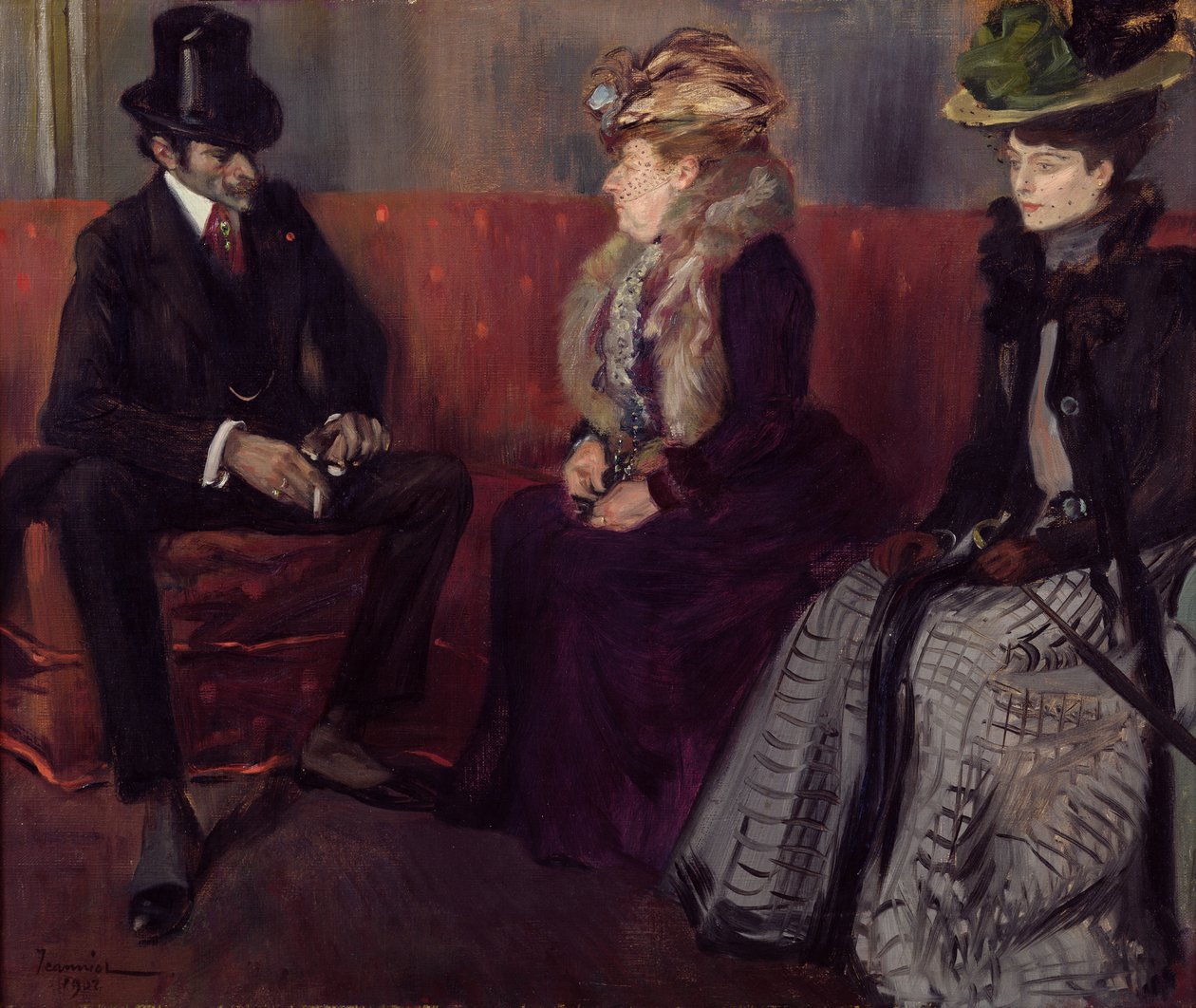 De Introductie, 1902 door Pierre Georges Jeanniot