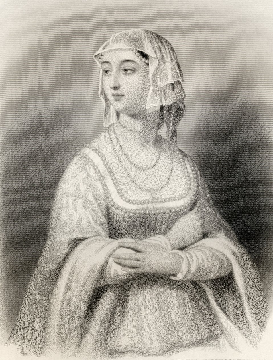 Margret van Anjou (1429-82) illustratie uit 