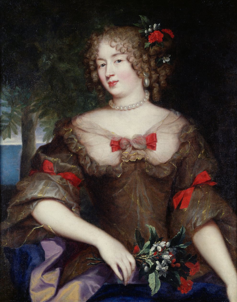 Françoise de Sévigné (1646-1705) Gravin van Grignan door Pierre Mignard