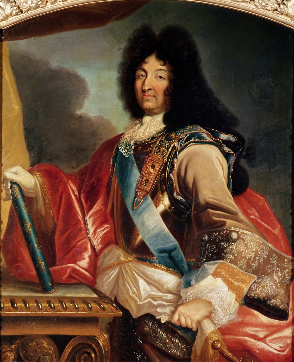 Portret van Lodewijk XIV (1638-1715) door Pierre Mignard