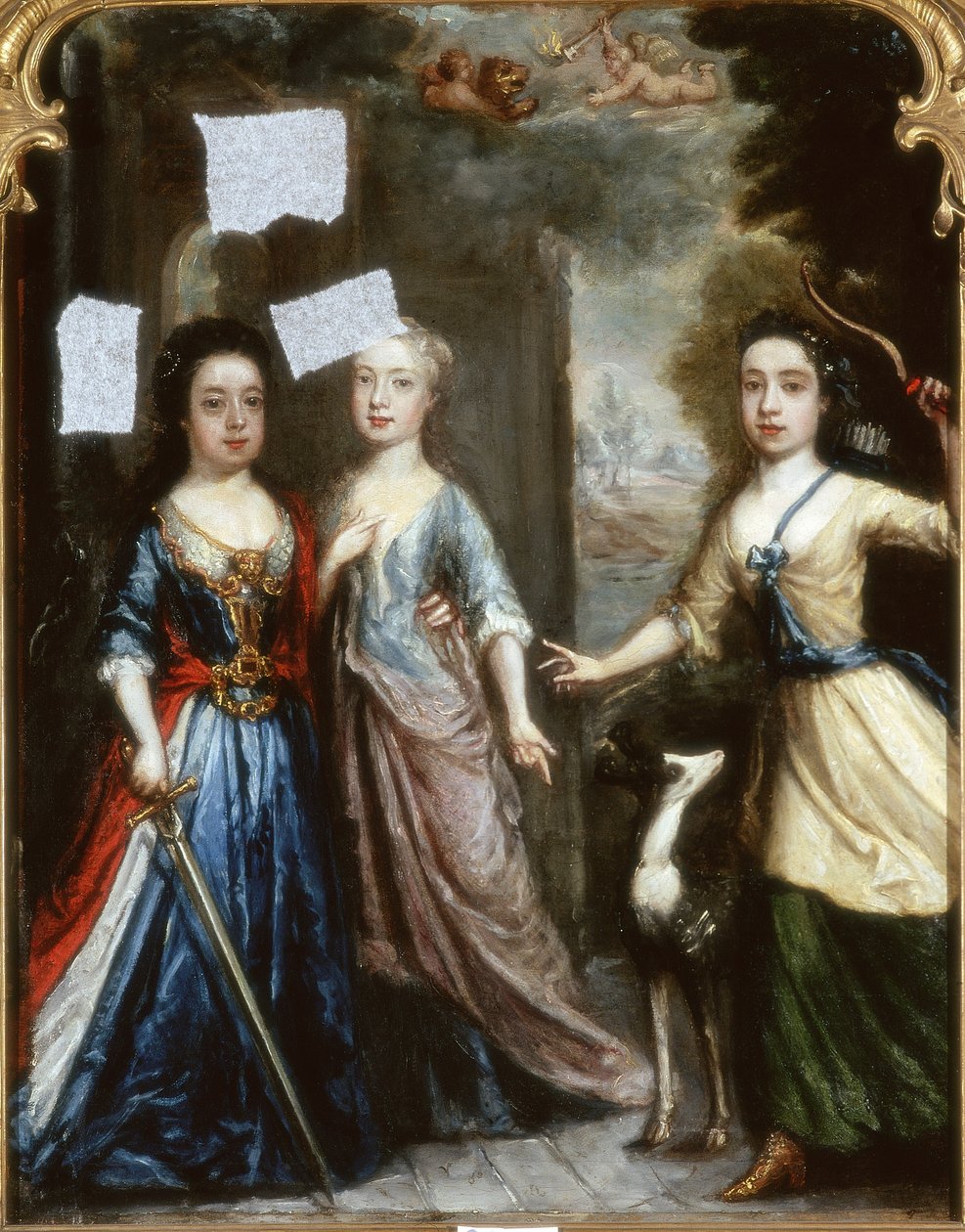 Portret van Drie Kinderen door Pierre Mignard