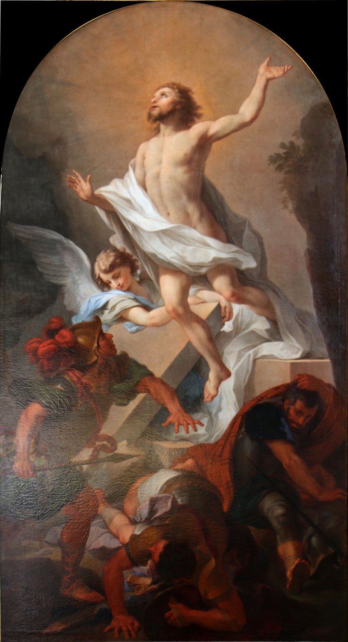 De opstanding van Christus door Pierre Parrocel