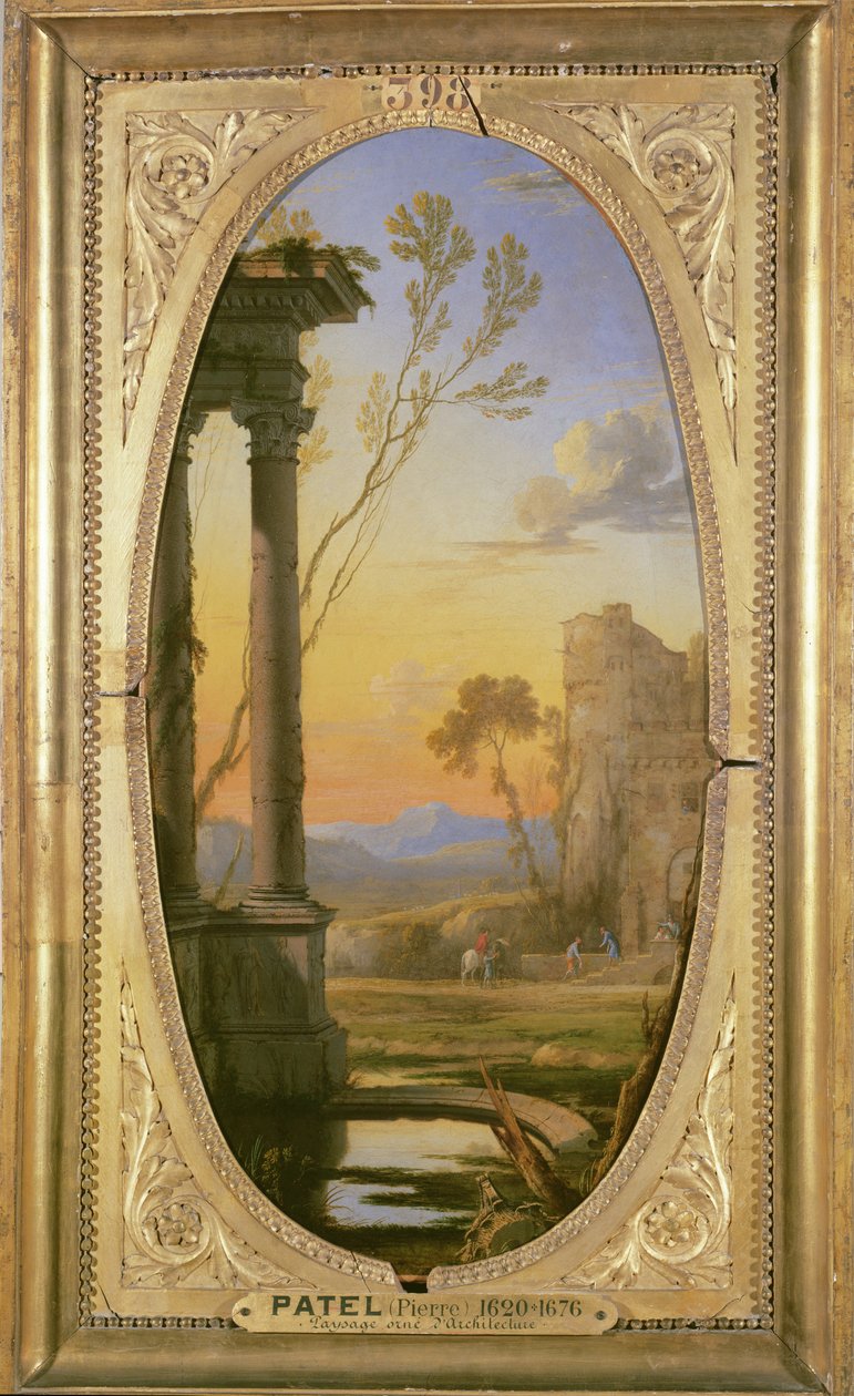 Paysage Composé, de reiziger door Pierre Patel