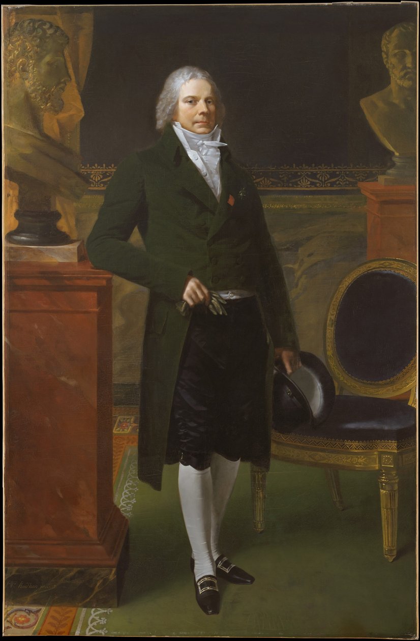 Portret van Charles-Maurice de Talleyrand-Périgord (1754-1838) door Pierre Paul Prud
