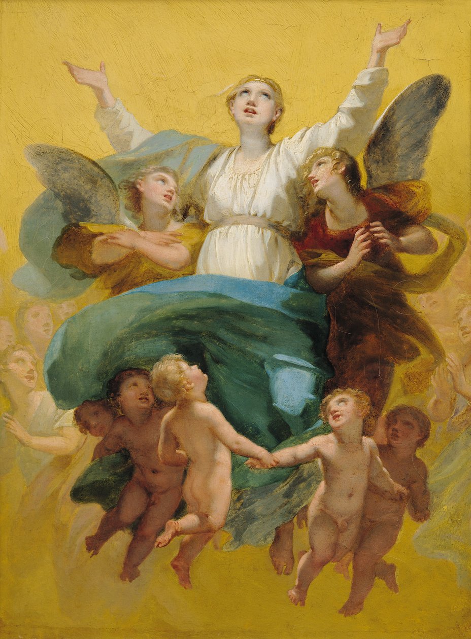 De Tenhemelopneming van de Maagd door Pierre Paul Prudhon