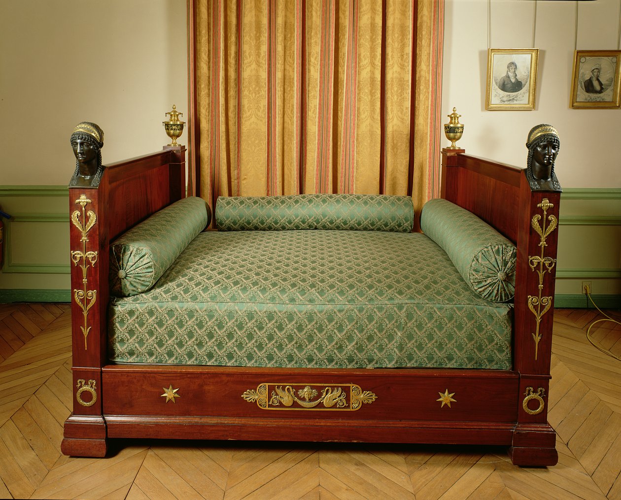 Napoleons Bed uit het Keizerlijk Paleis in Bordeaux, 1804-15 door Pierre Philippe Thomire