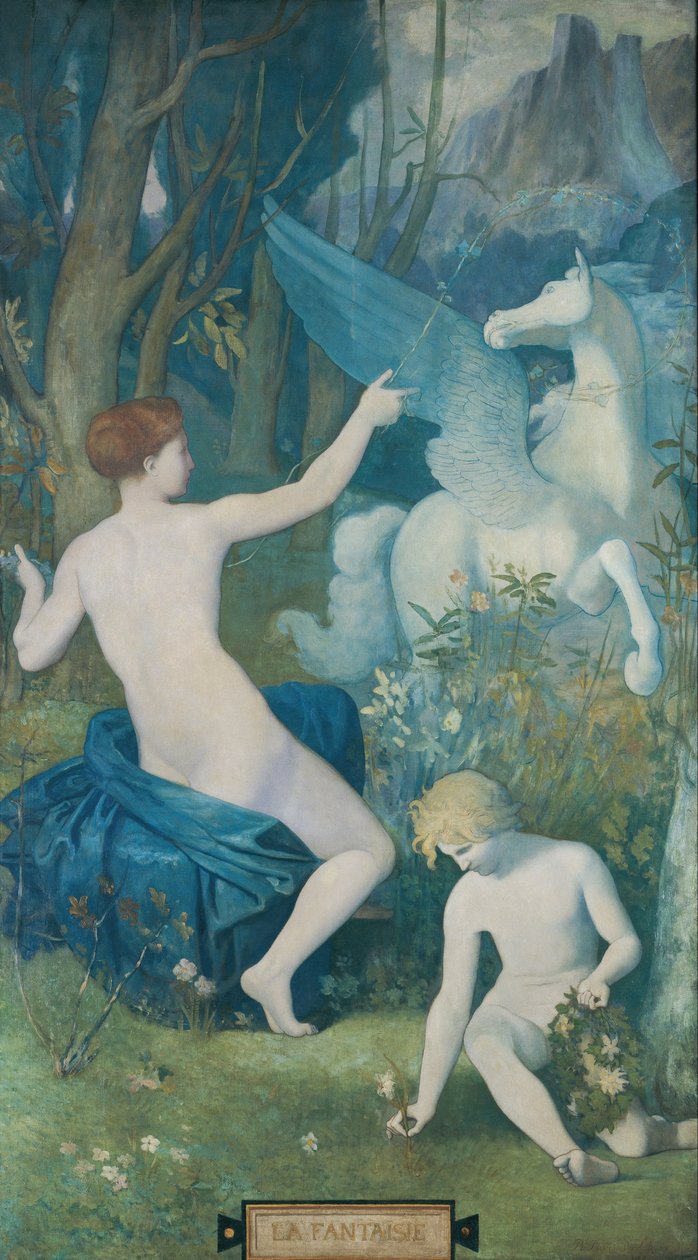 Fantasie door Pierre Puvis de Chavannes
