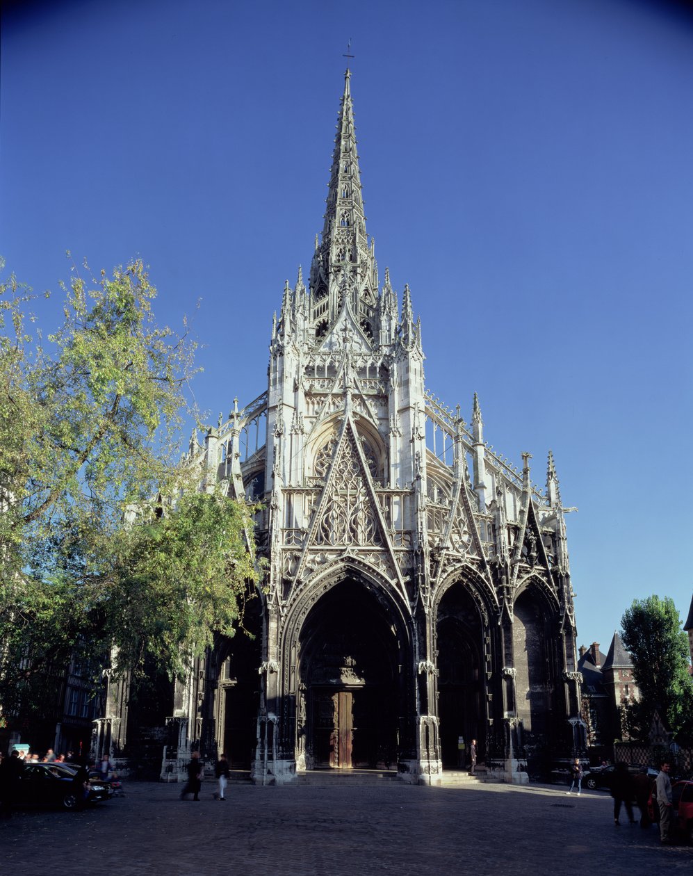 Kerk van Saint-Maclou, 1437-1521 door Pierre Robin