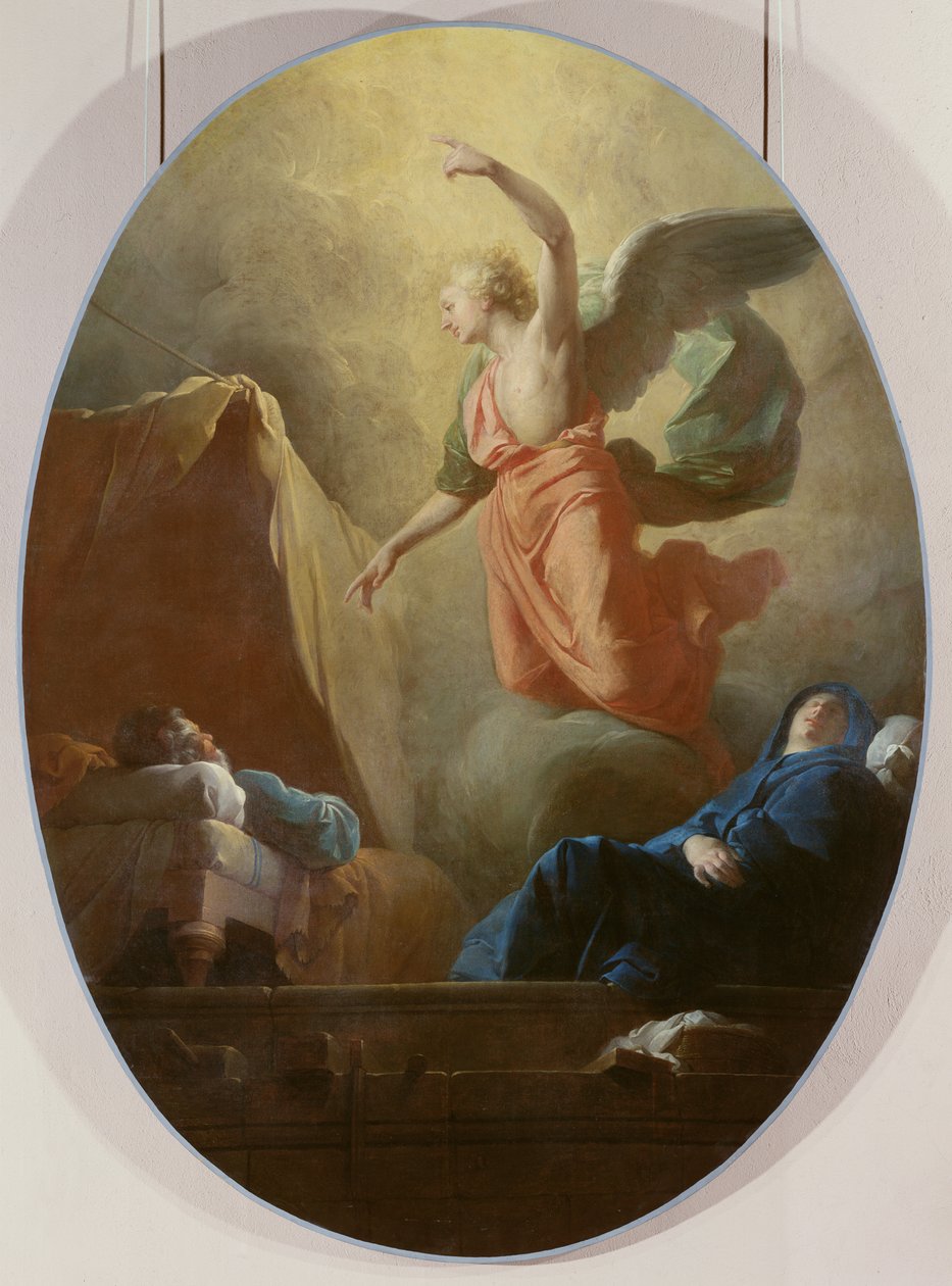 De droom van St. Joseph door Pierre Subleyras