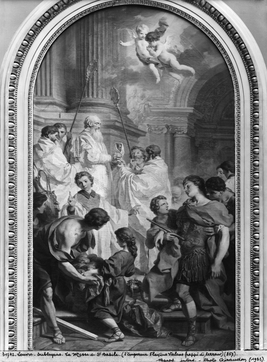 De Mis van St. Basil, voor 1747 door Pierre Subleyras