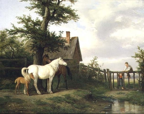 Onbekend schilderij door Pierre Vernet
