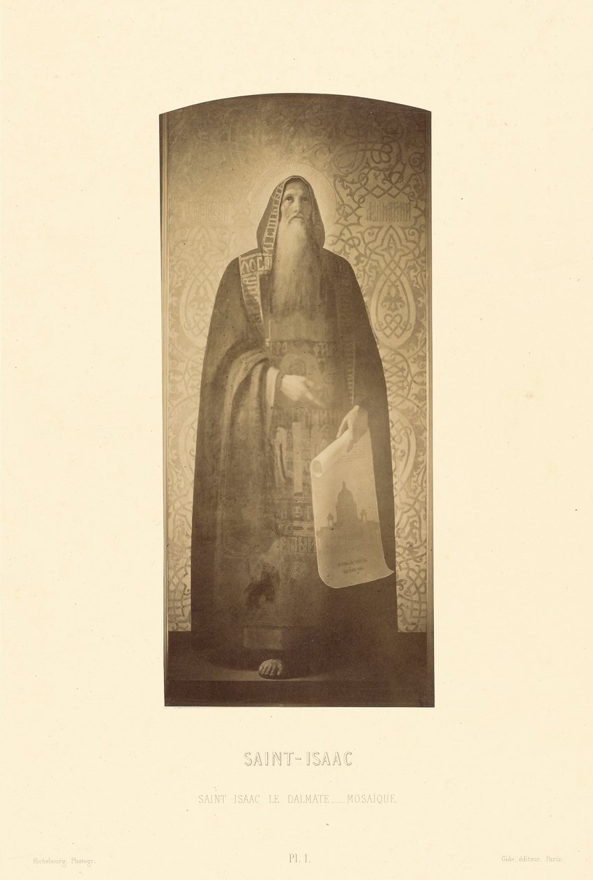 Saint Isaac le Dalmate, Mosaique door Pierre Ambrose Richebourg