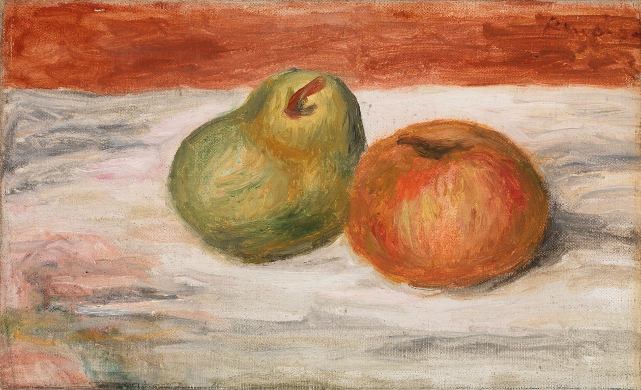 Appel en peer door Pierre Auguste Renoir