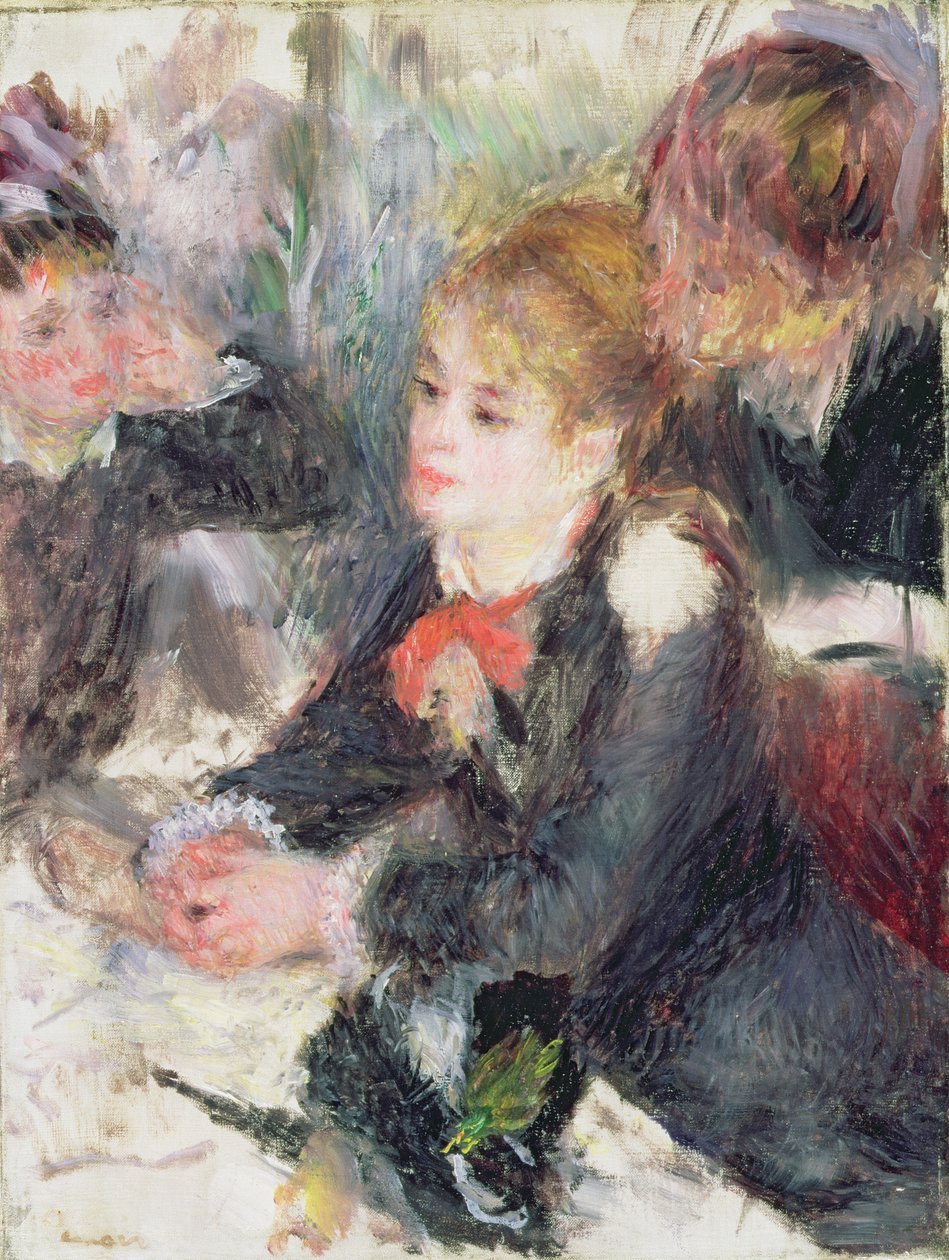 Bij de modiste door Pierre Auguste Renoir
