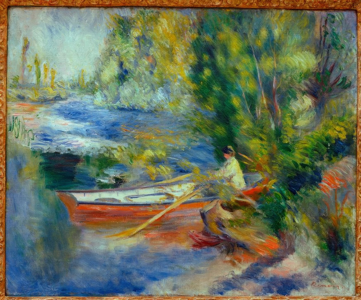 Aan de Waterkant door Pierre Auguste Renoir