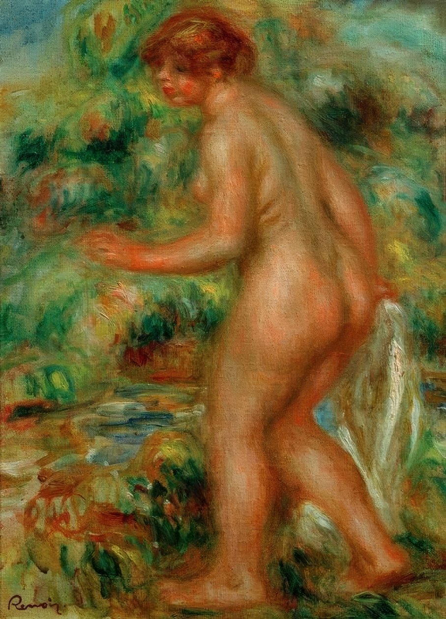 Bader door Pierre Auguste Renoir