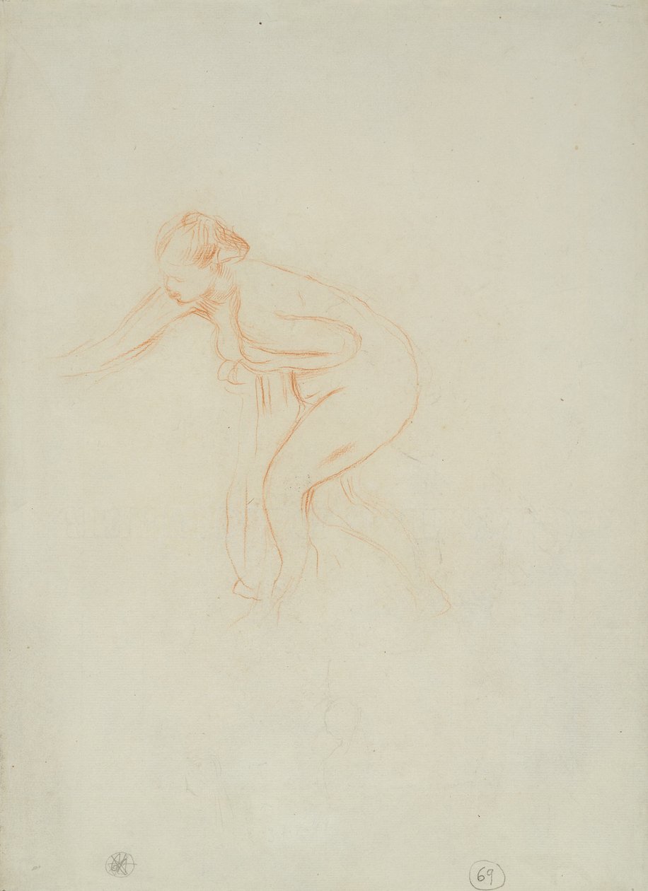 Bader door Pierre Auguste Renoir
