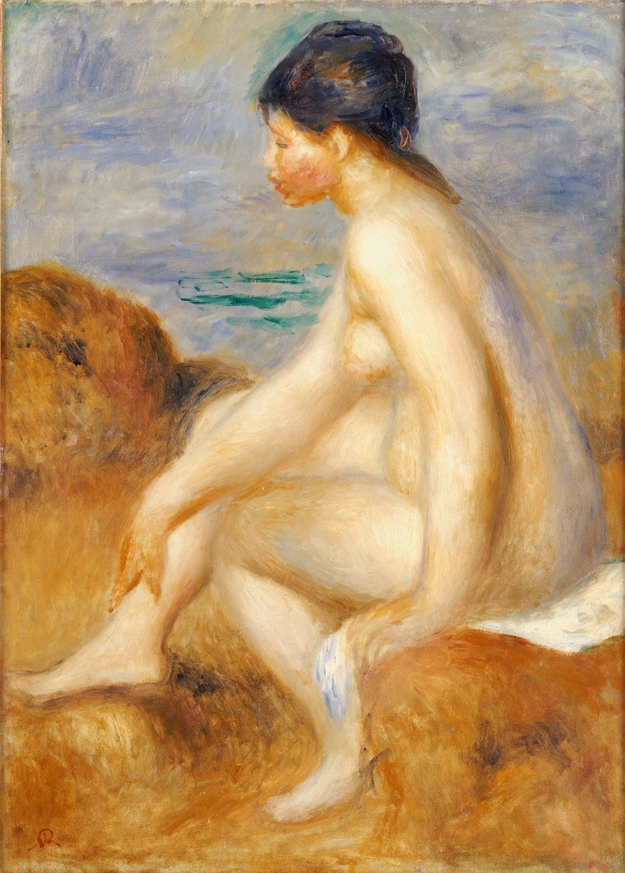 Bader, ca.1892-93 door Pierre Auguste Renoir