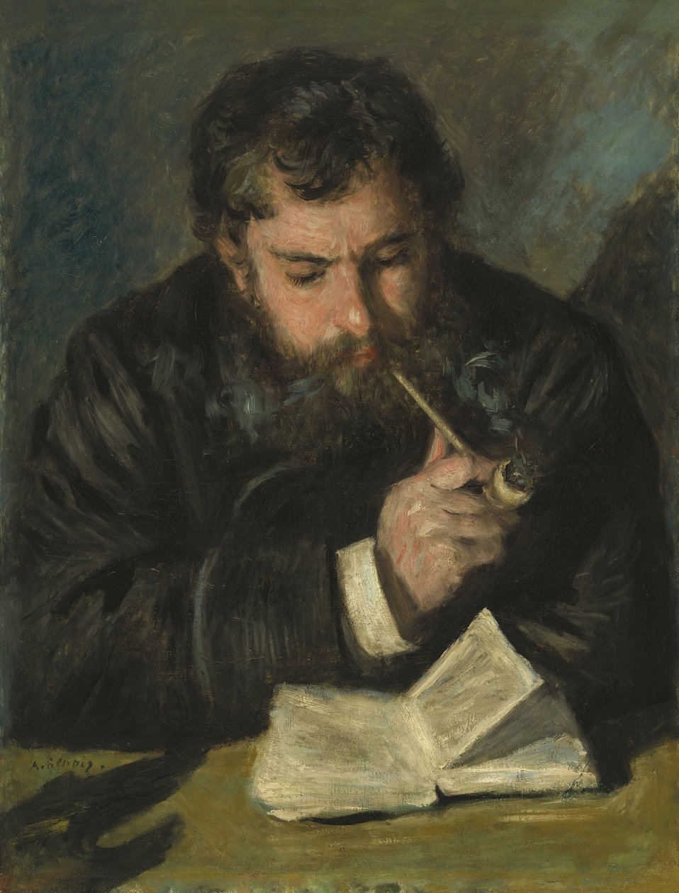 Claude Monet door Pierre Auguste Renoir
