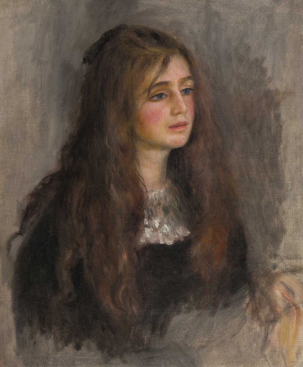 Julie Manet door Pierre Auguste Renoir