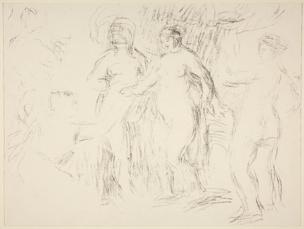 De baders door Pierre Auguste Renoir