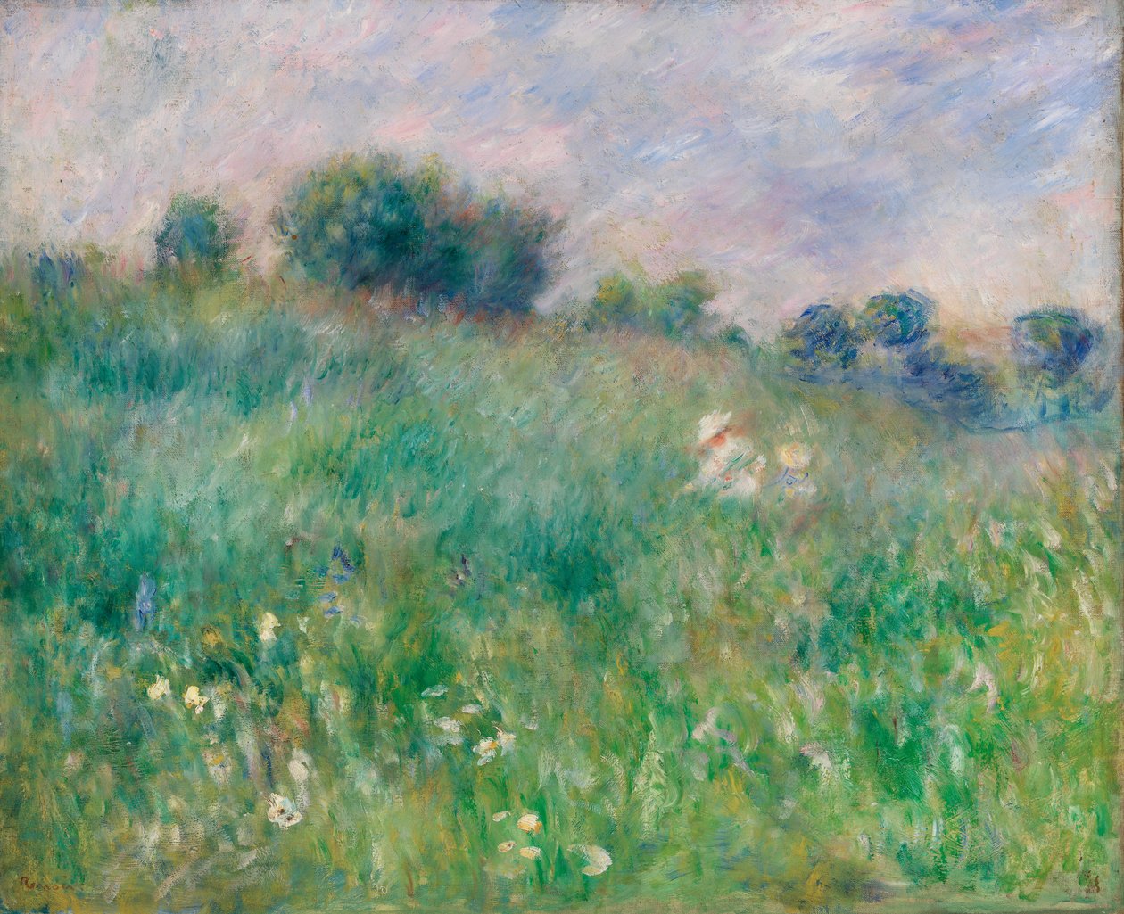 Weide door Pierre Auguste Renoir