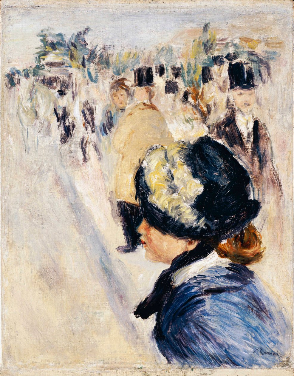 Place Clichy door Pierre Auguste Renoir