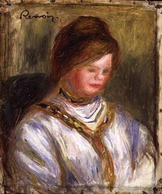 Portret door Pierre Auguste Renoir