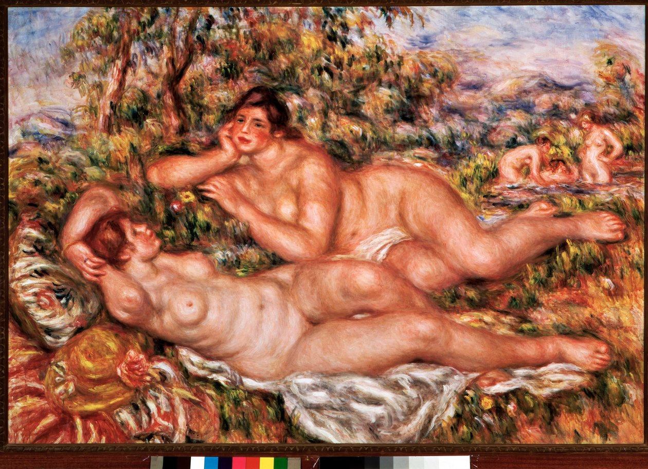 De baders door Pierre Auguste Renoir