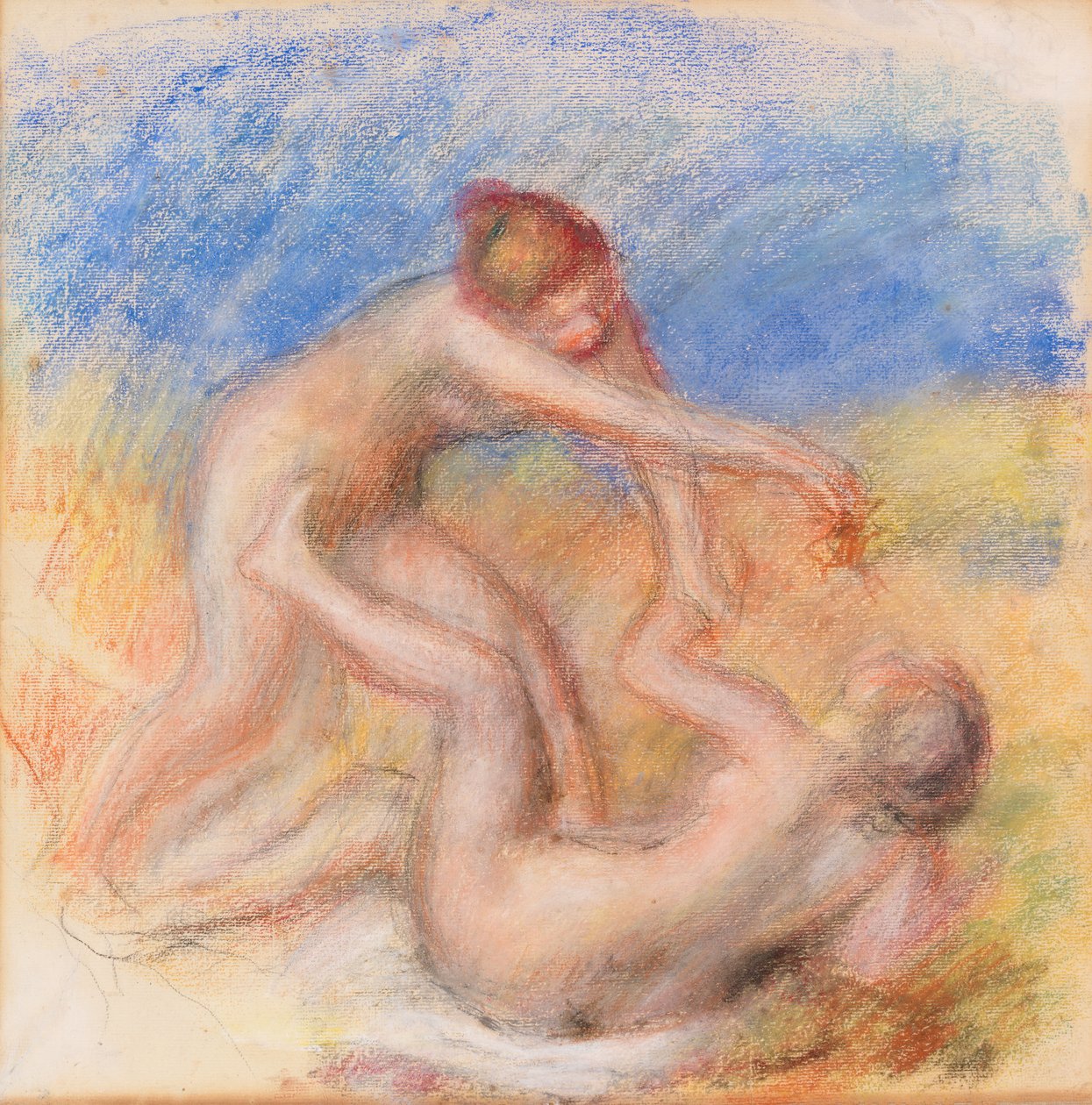 Twee Naakten door Pierre Auguste Renoir
