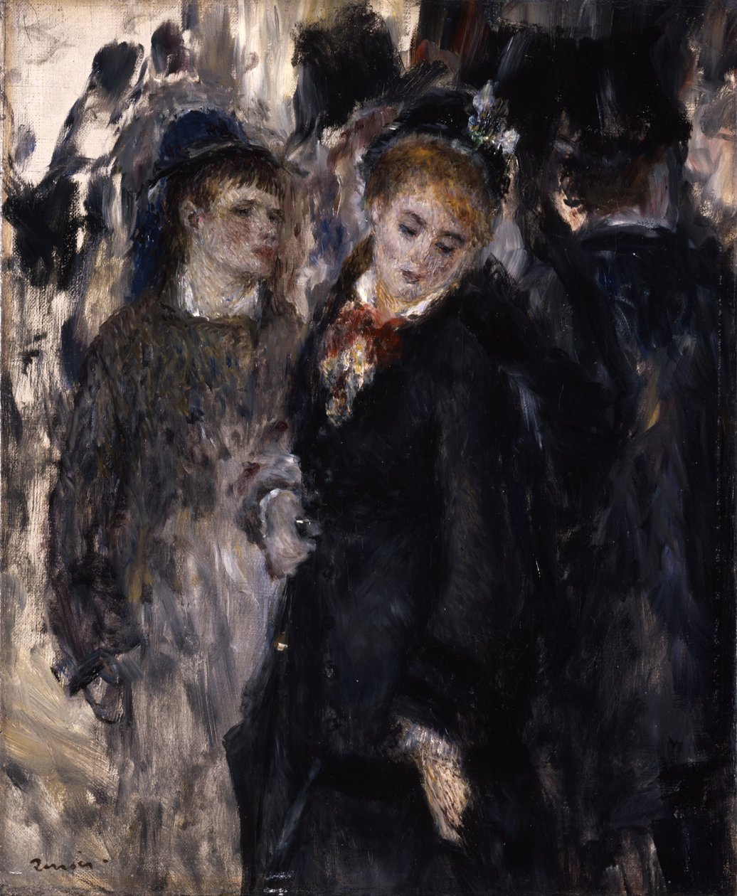 Jonge Meisjes, 1877 door Pierre Auguste Renoir