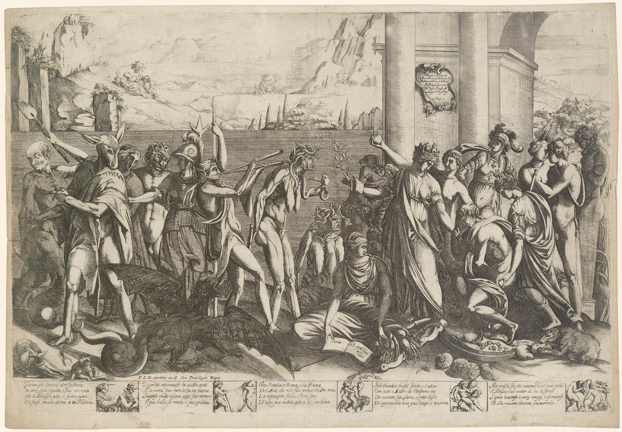 Allegorie op Beeldhouwkunst door Pierre Biard the Younger