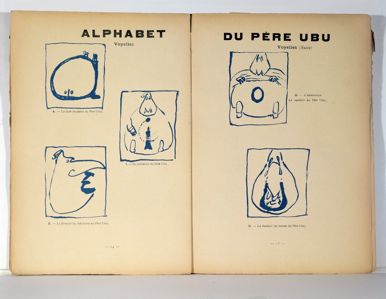 Alfabet van Pere Ubu door Pierre Bonnard