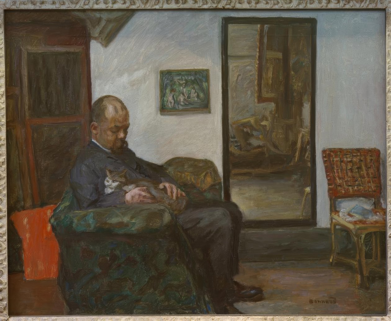 Portret van Ambroise Vollard door Pierre Bonnard